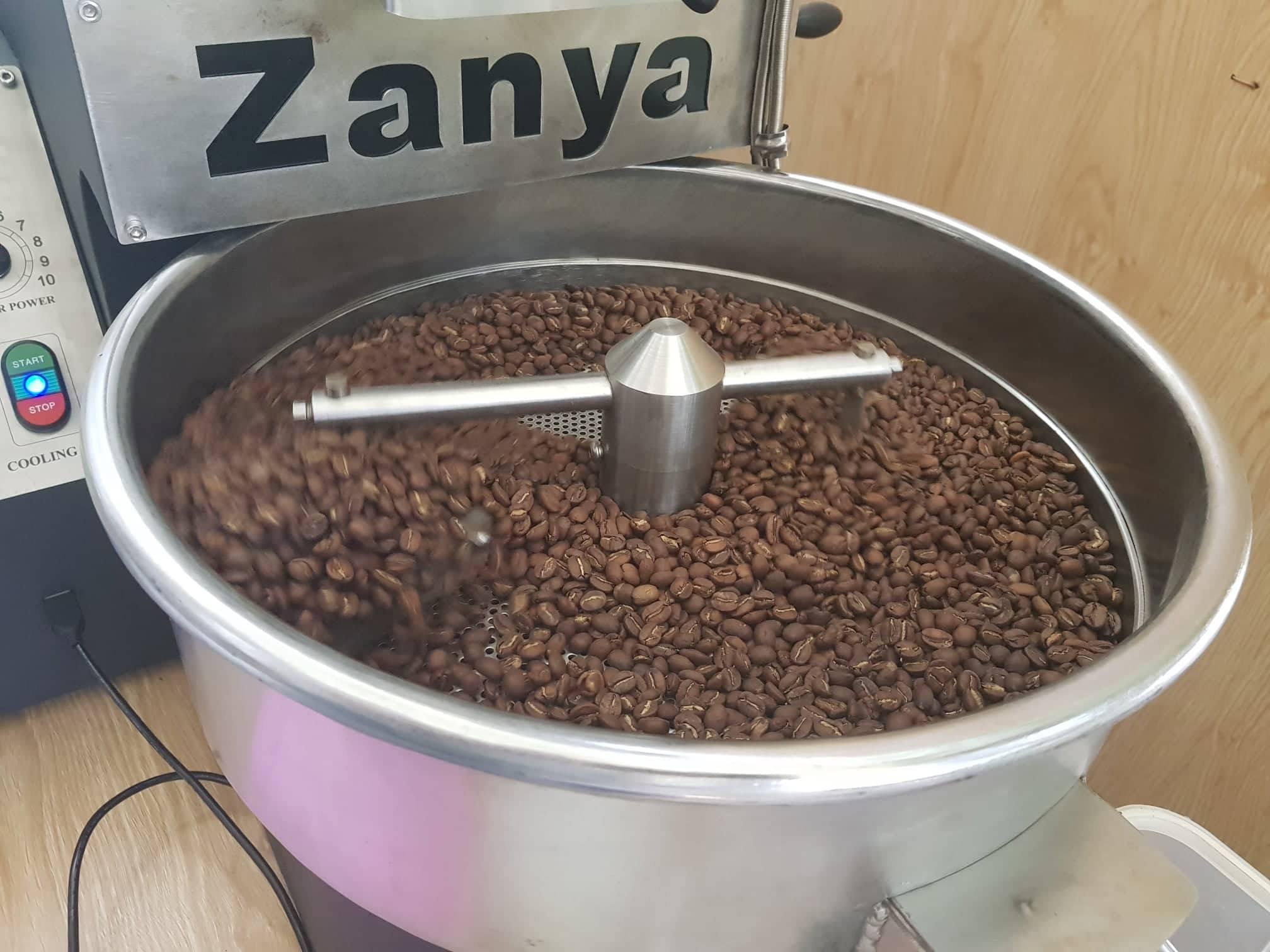 Roasting specialty coffee